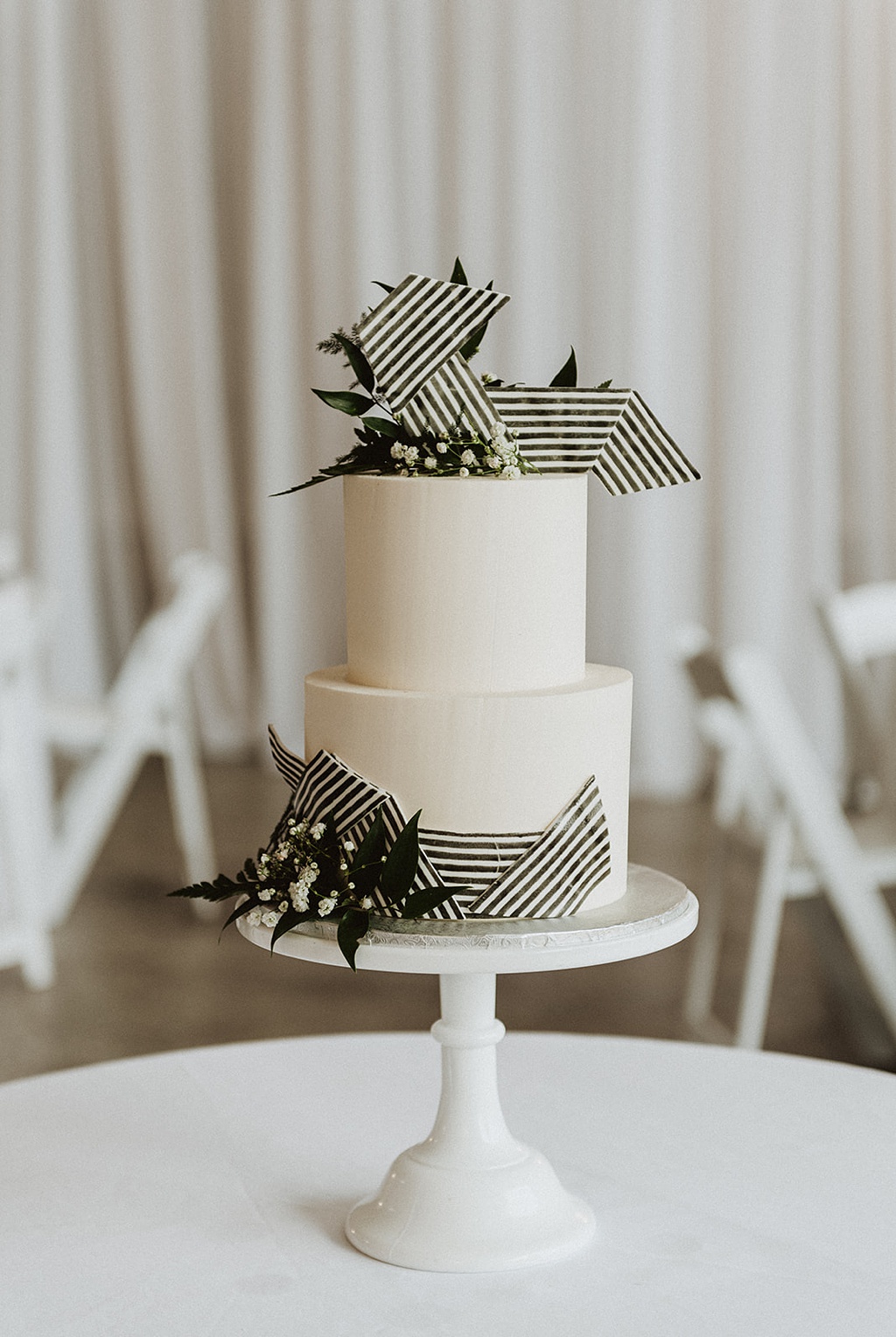 A wedding cake at Pemberton Farm